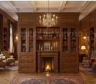 Книжный шкаф Корсика — фото интерьера
