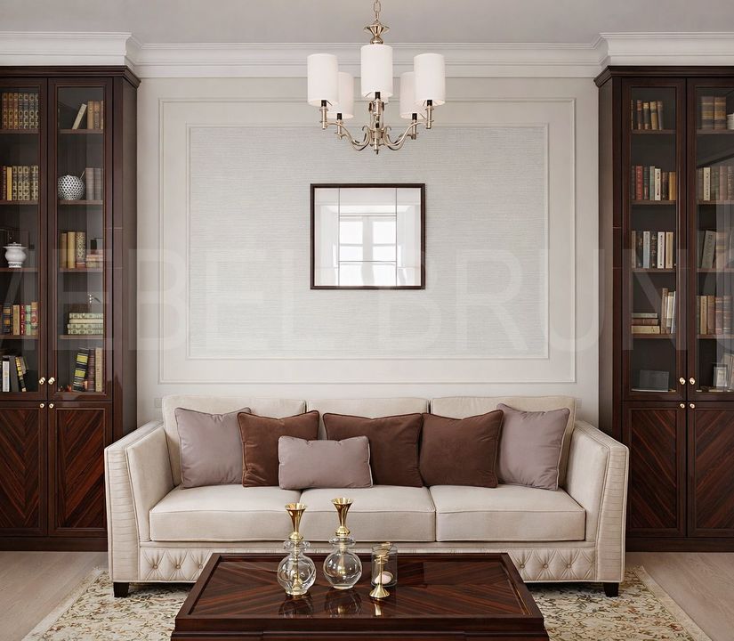 Библиотека Торн в стиле классика