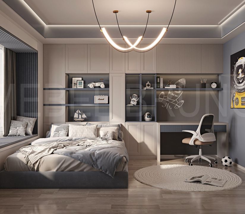 Стенка в детскую комнату Астром