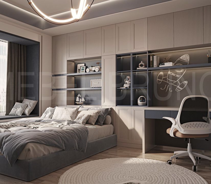 Стенка в детскую комнату Астром