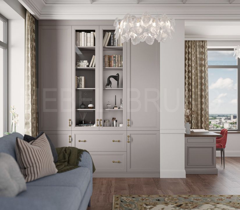 Книжный шкаф Квадро