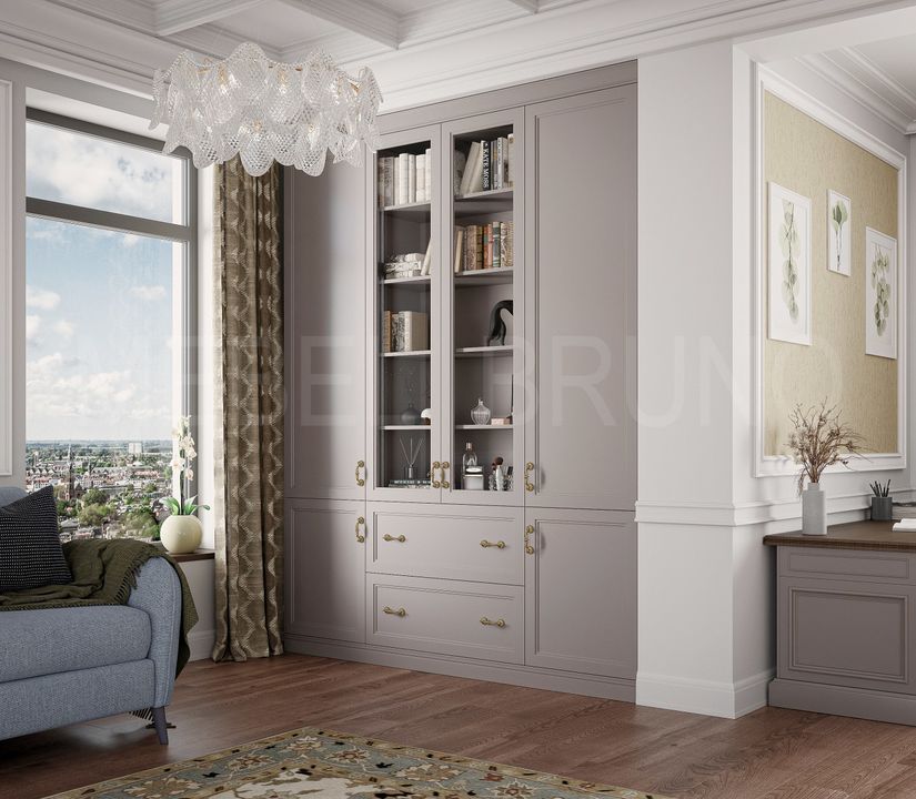 Книжный шкаф Квадро