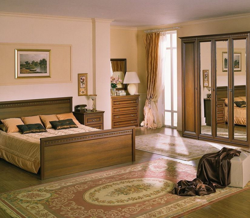 Спальня Мелани в английском стиле 