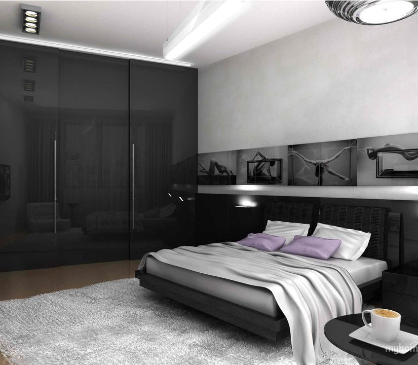 Спальня Селена в стиле хай-тек