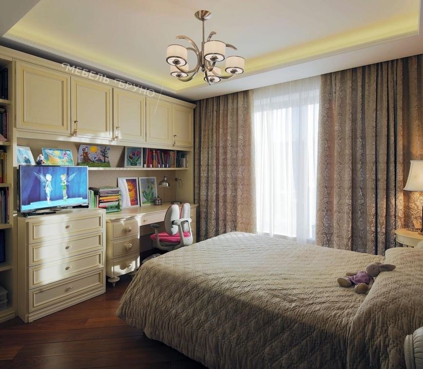 Спальня Шанталь в классическом стиле