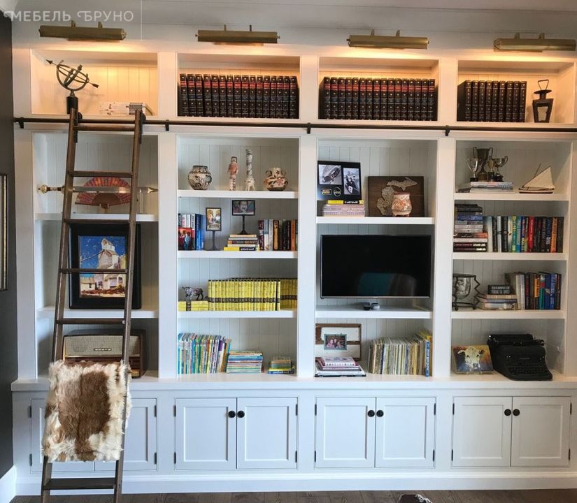 Стеллаж Ланди в стиле прованс