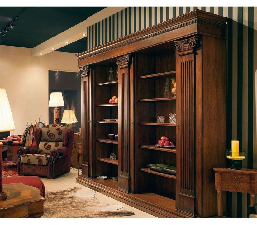 Стеллаж для книг Ларк в стиле классика 