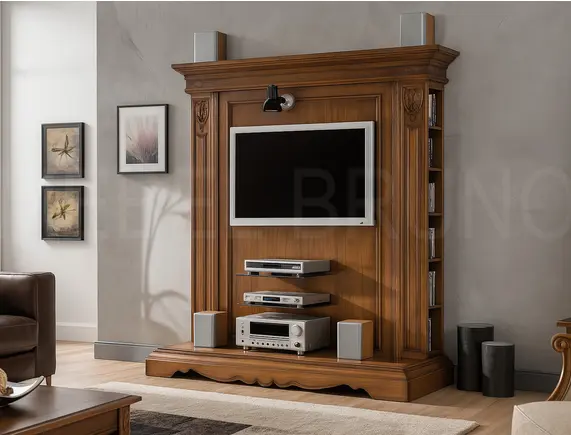 Стенка под ТВ Тесла