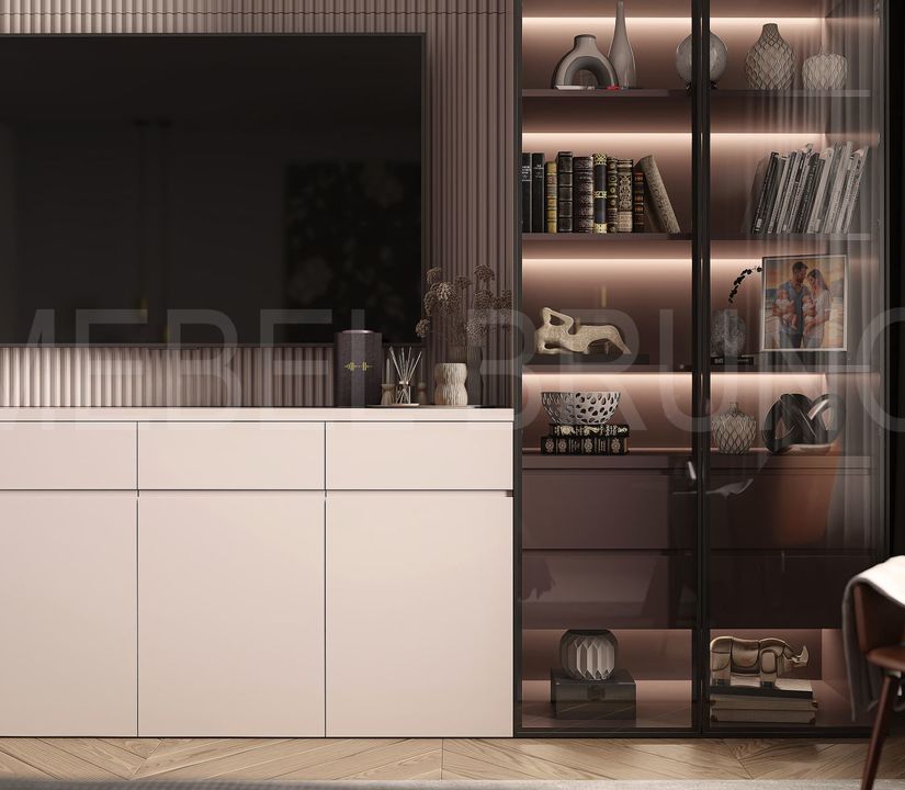 Стенка под ТВ Милград