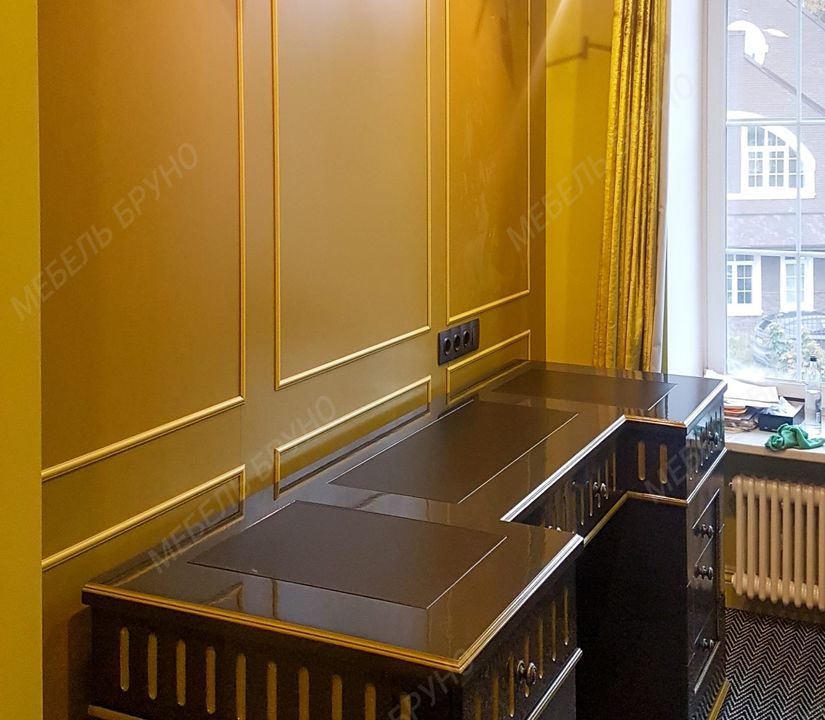 Фотографии проекта мебели для домашнего кабинета