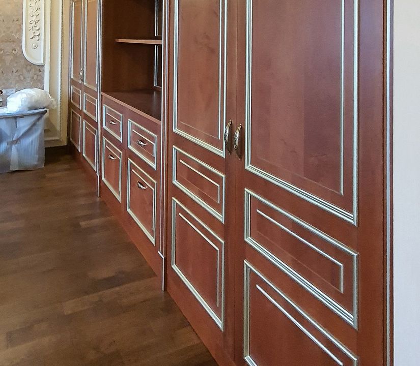 Частный проект мебели на заказ  ЖК “Новопавловское”"