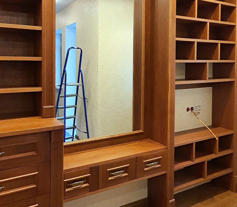 Частный проект мебели на заказ  ЖК “Новопавловское”"