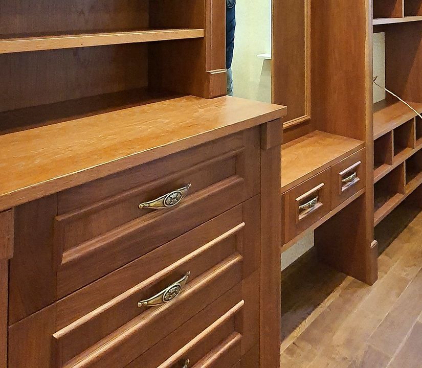 Частный проект мебели на заказ  ЖК “Новопавловское”"