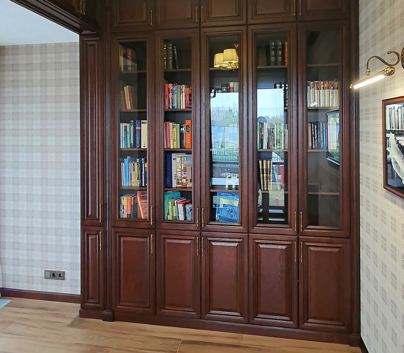 "Кабинет в загородном доме”, фотографии завершенного проекта