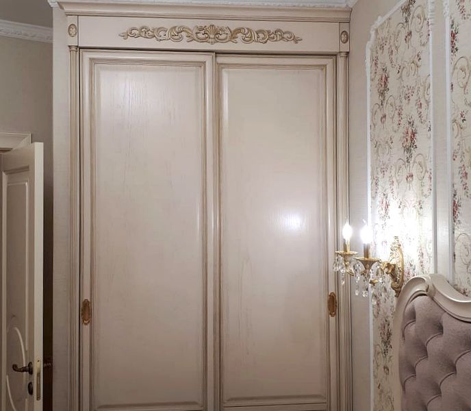 Частный проект мебели на заказ  “Классическая спальня"