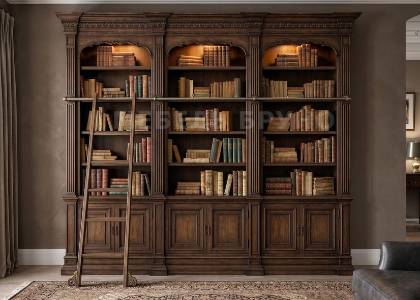 Книжный шкаф Визирь - фото интерьера